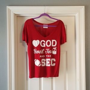 ❤ God, Sweet Tea, and the SEC 🏈 Tee